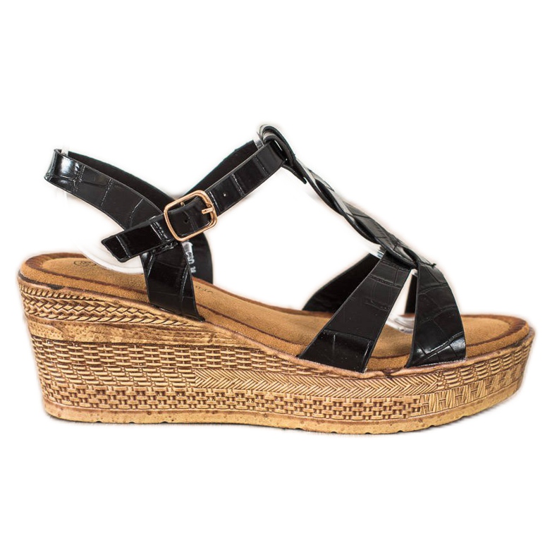 Queentina Sandali in ecopelle nero