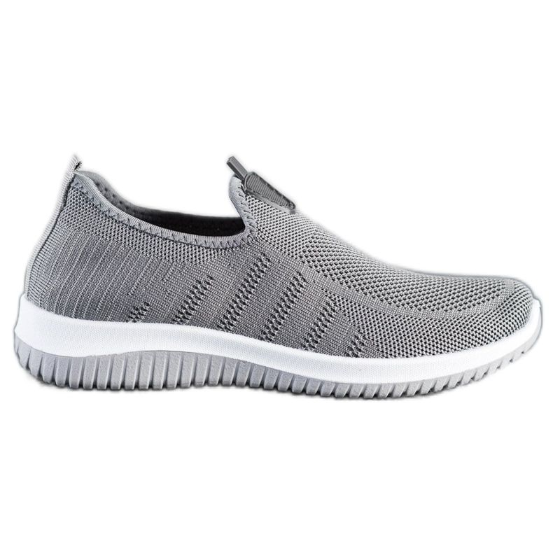 SHELOVET Scarpe sportive slip-on grigio