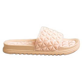 Renda Pantofole beige casual