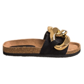 Sabatina Pantofole alla moda nero