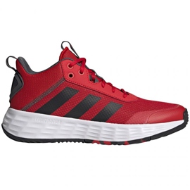 Scarpe Adidas Ownthegame Sho M H00466 nero rosso