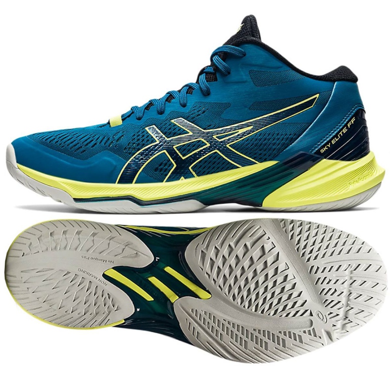 Scarpe da pallavolo Asics Sky Elite Ff Mt 2 M 1051A065 401 blu blu