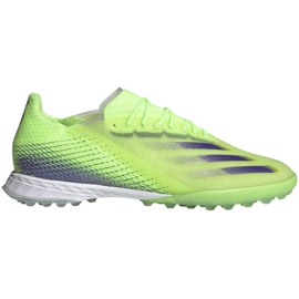 Scarpe da calcio Adidas X Ghosted.1 Tf M EG8175 verde verde