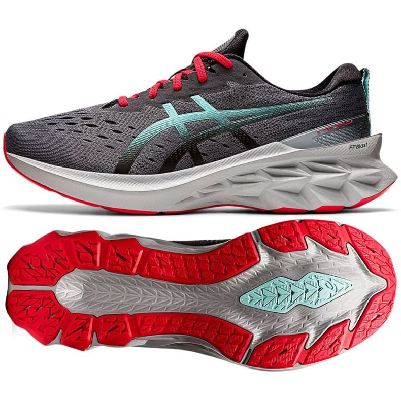 Asics Novablast 2 M 1011B192 020 scarpe da corsa grigio