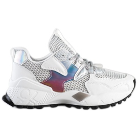 SHELOVET Sneakers alla moda con rete bianco