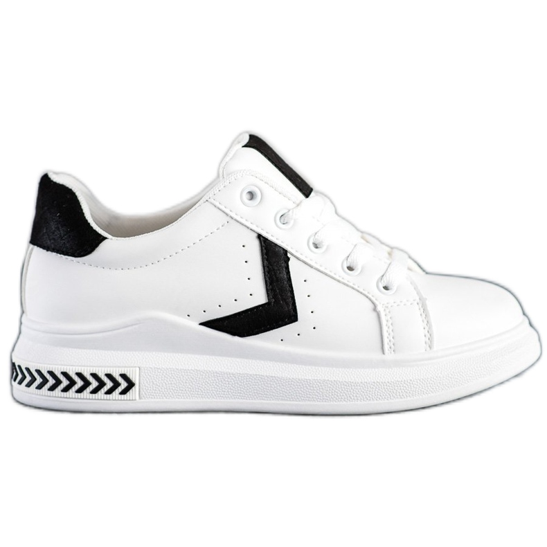 SHELOVET Sneakers in ecopelle bianca
