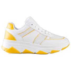 SHELOVET Scarpe sportive casual bianco