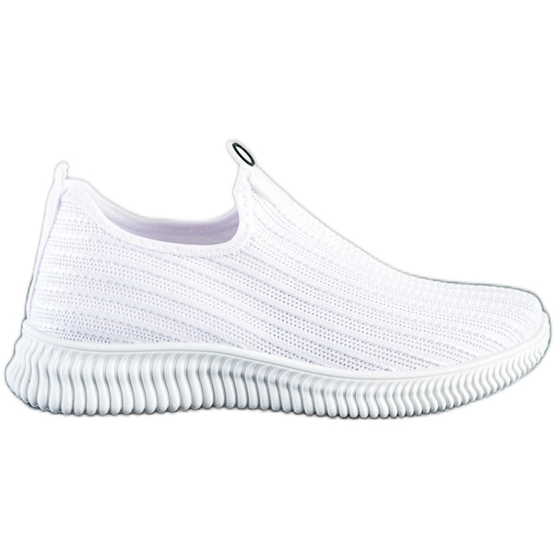 SHELOVET Scarpe sportive in tessuto bianca