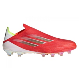 Scarpe da calcio Adidas X Speedflow + Ag M FY6872 rosso, arancione, bianco rosso
