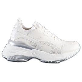 Melisa Scarpe da ginnastica classiche allacciate bianca