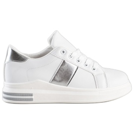 SHELOVET Scarpe da ginnastica alla moda bianca