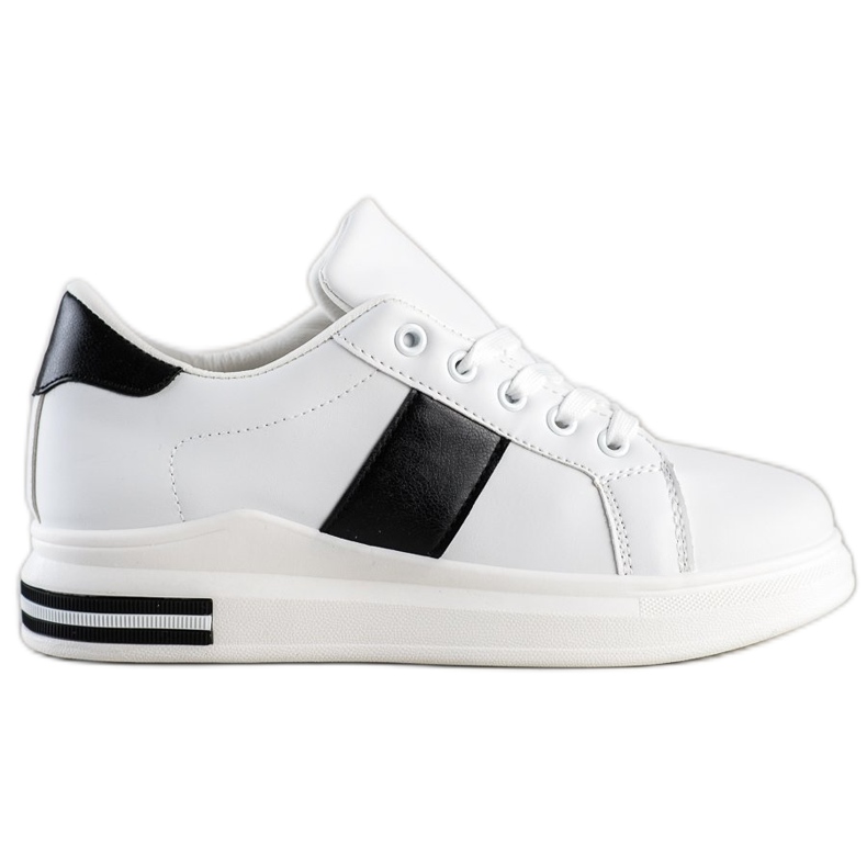 SHELOVET Scarpe da ginnastica alla moda bianca