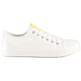 SHELOVET Sneakers bianche classiche bianca