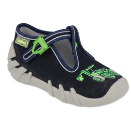 Scarpe per bambini Befado 110P430 nero verde