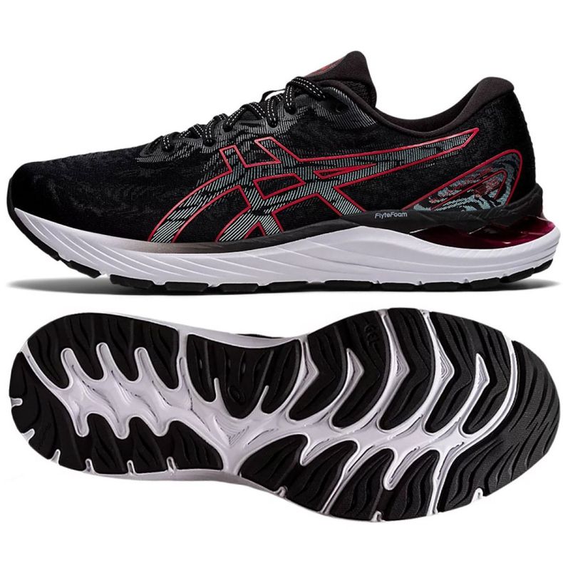 Asics Gel-Cumulus 23 M 1011B012 017 scarpe da corsa nero