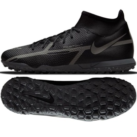 Nike Phantom GT2 Club Dynamic Fit Tf M DC0820 004 scarpe da calcio nero nero