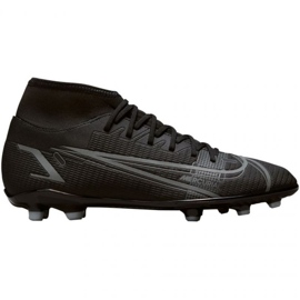 Nike Mercurial Superfly 8 Club FG / MG M CV0852-004 scarpe da calcio nero nero