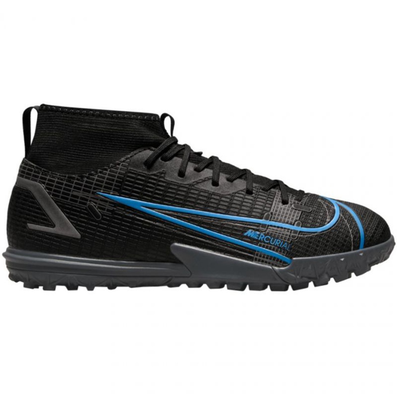 Nike Mercurial Superfly 8 Academy Tf Jr CV0789-004 scarpa da calcio nero nero