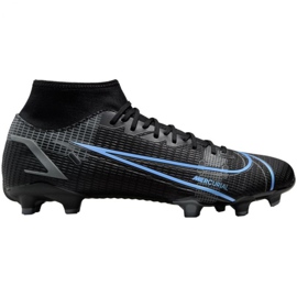 Nike Mercurial Superfly 8 Academy FG / MG M CV0843-004 scarpe da calcio nero nero
