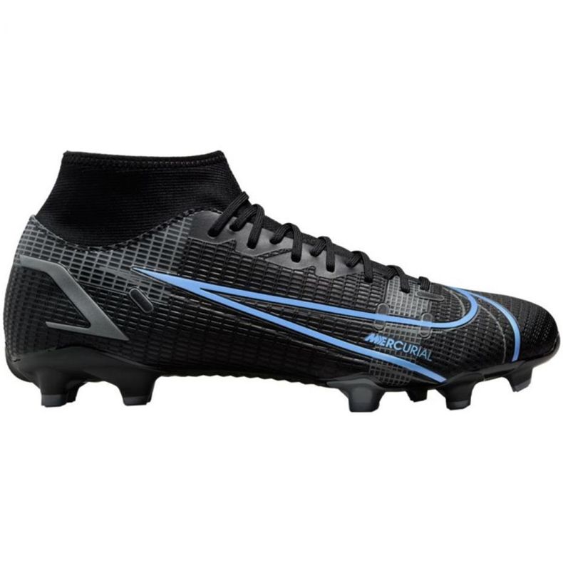 Nike Mercurial Superfly 8 Academy FG / MG M CV0843-004 scarpe da calcio nero nero