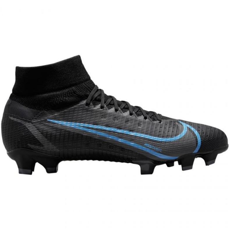 Nike Mercurial Superfly 8 Pro Fg M CV0961-004 scarpe da calcio nero nero