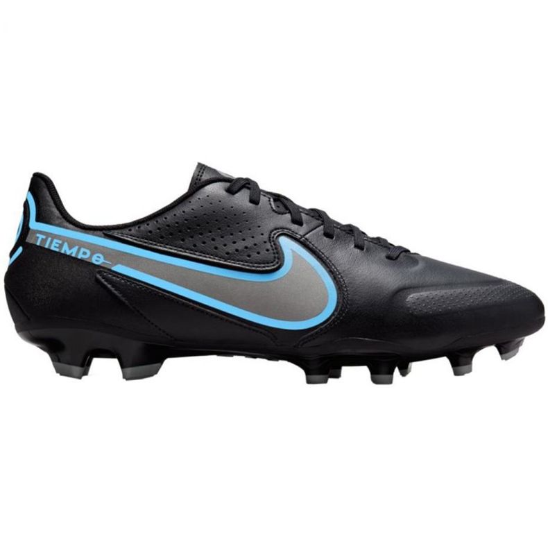 Scarpa da calcio Nike Tiempo Legend 9 Academy FG / MG M DA1174-004 nero nero