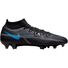 Nike Phantom GT2 Pro Df Fg M DC0759-004 scarpe da calcio nero nero
