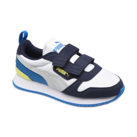 Puma R78 V Ps Jr 373617 18 bianco blu navy