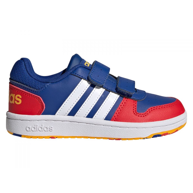 Scarpe Adidas Hoops 2.0 C Jr FY9443 nero blu