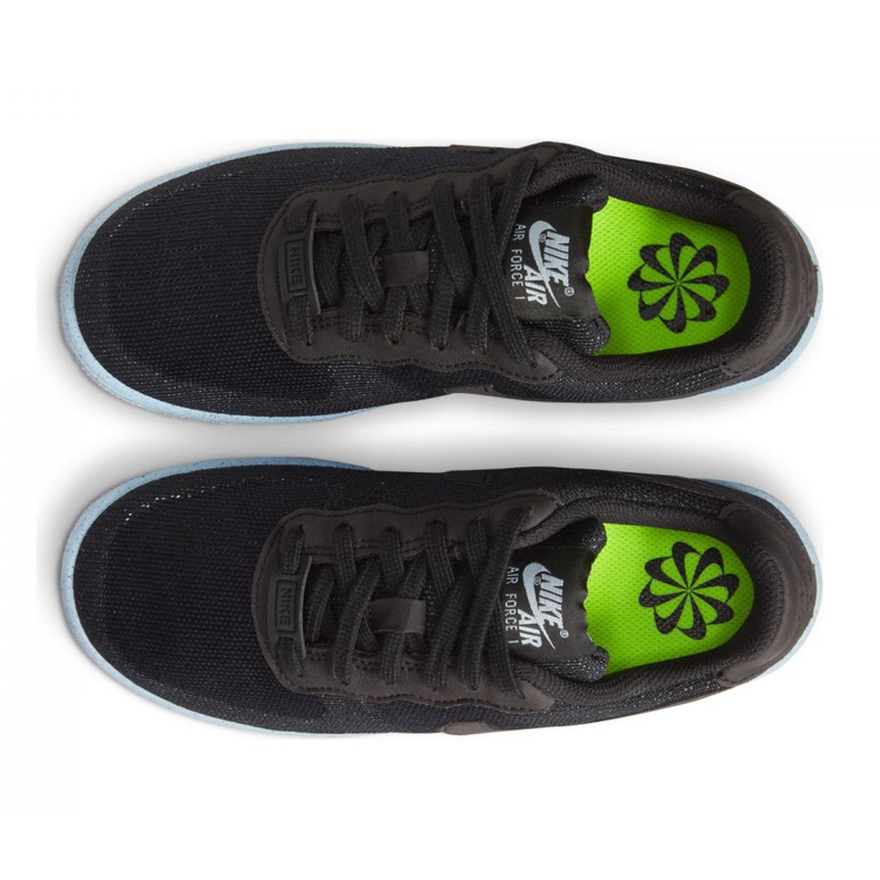 Scarpa Nike Air Force 1 Crater Flyknit Jr DH3375-001 nero