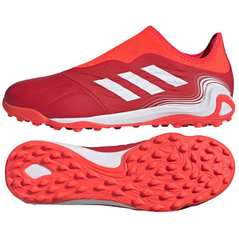 Scarpe da calcio Adidas Copa Sense.3 Ll Tf M FY6169 rosso nero