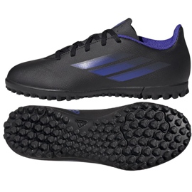 Scarpe da calcio Adidas X Speedflow.4 Tf Jr FY3326 nero nero