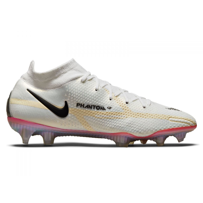 Nike Phantom GT2 Elite Df Fg M CZ9889-121 scarpe da calcio multicolore bianca