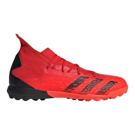 Adidas Predator Freak.3 Tf M FY6311 scarpe rosso arance e rosse
