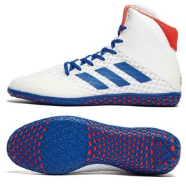 Scarpe adidas Mat Wizard 4 M BC0533 bianco blu