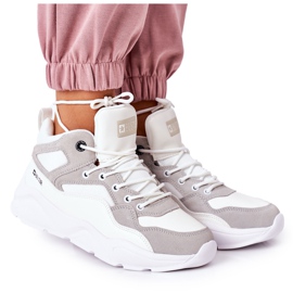 Scarpe sportive da donna Sneakers Big Star GG274643 Bianco