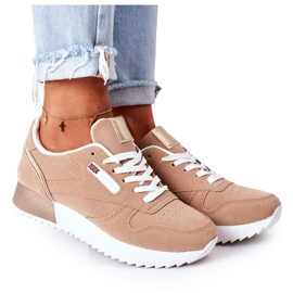 Scarpe Sportive Sneakers Beige Friday