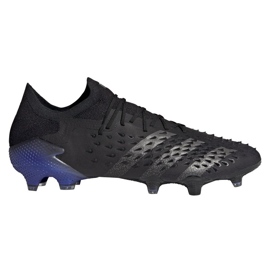 Scarpe da calcio Adidas Predator Freak.1 Low Fg M FY6265 nero nero
