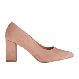 Marco Shoes Décolleté in camoscio beige