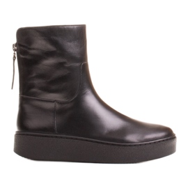 Marco Shoes Stivaletti sportivi imbottiti con parte inferiore orlata nero