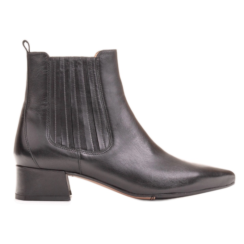 Marco Shoes Stivali caldi ed eleganti con tomaia in gomma elastica nero
