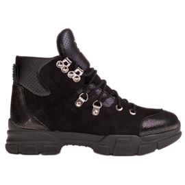 Marco Shoes Stivali sportivi da donna con un leggero isolamento autunno-inverno nero