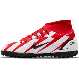 Scarpa da calcio Nike Mercurial Superfly 8 Club CR7 Tf Jr DB0933 600 multicolore bianco