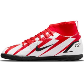 Nike Mercurial Superfly 8 Club CR7 Ic Jr DB0930 600 scarpe da calcio multicolore bianco