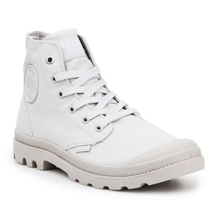 Scarpe Palladium Pampa Hi Mono Moonstruck 73089-055 bianca