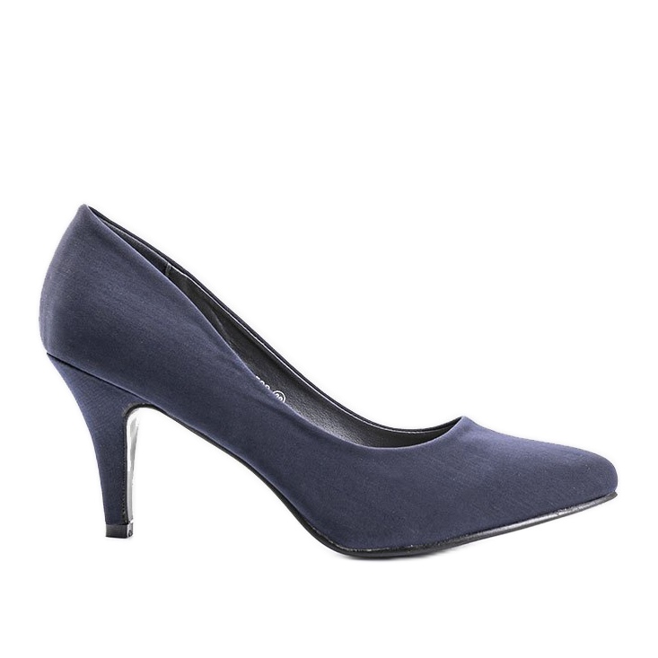 Décolleté blu navy sul tallone Anahi