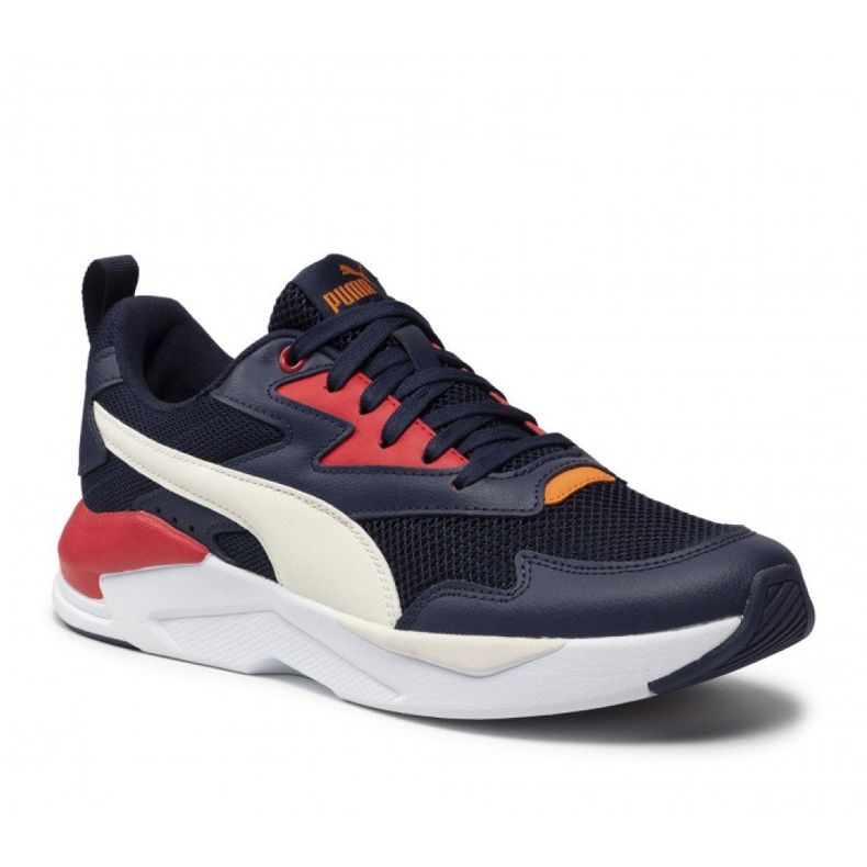 Puma X-Ray Lite M 374122 22 scarpe bianca nero blu navy