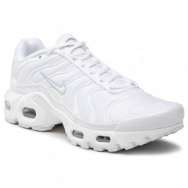 Scarpa Nike Air Max Plus (GS) W CW7044-100 bianco