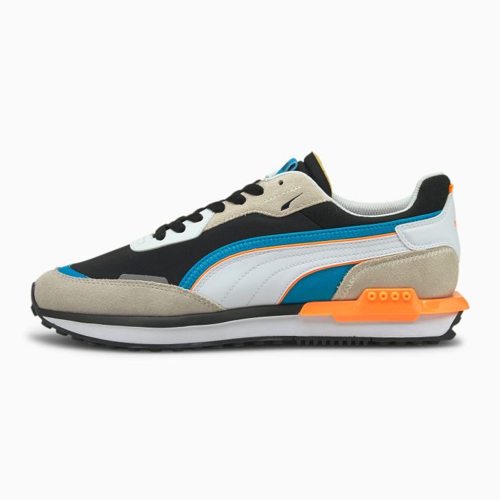 Puma City Rider M 382044 01 nero multicolore