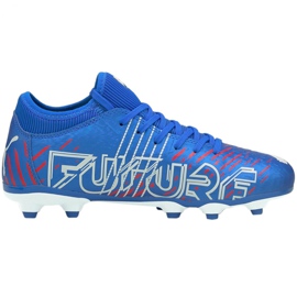 Scarpe da calcio Puma Future Z 4.2 Fg Ag Jr 106505 01 blu blu